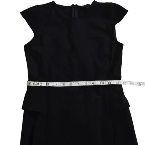 J. Crew Black Interview Dress Sheath Stretch Size 00 - Picture 8 of 9